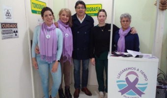 LLEGAREMOS A TIEMPO AVANZA CON SU COMPROMISO EN LA DETECCIN TEMPRANA DEL CNCER DE MAMA